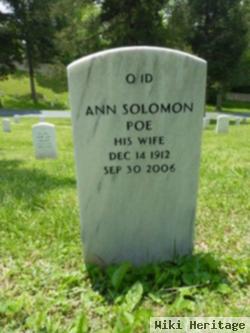 Ann Solomon Poe