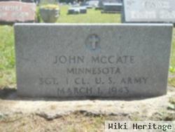 John J Mccate