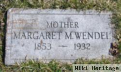 Margaret M Wendel