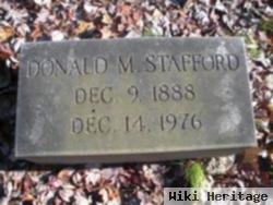 Donald Marion "don" Stafford