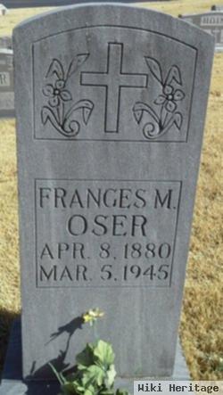 Frances M Oser