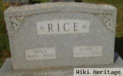 Nina Jane Meredith Rice