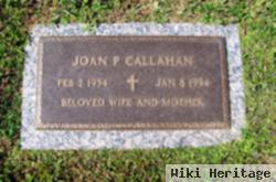 Joan P Callahan