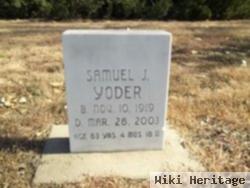 Samuel J Yoder