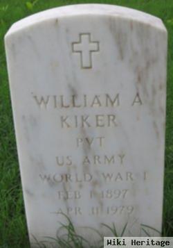 William A Kiker