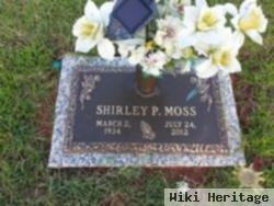 Shirley P Moss