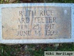 Ruth Rice Ard Teeter