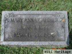 Mary Anna Gahimer