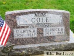 Ellwyn William "bill" Cole