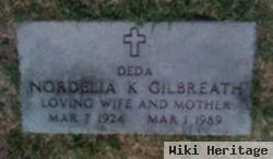 Nordelia Kate "deda" Higdon Gilbreath