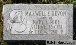 Maxwell Solverson