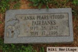 Anna Pearl Todd Fairbanks