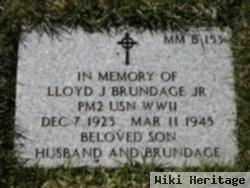 Lloyd James Brundage, Jr