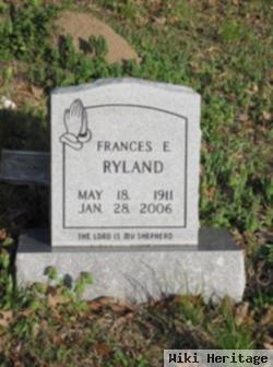 Frances E Ryland