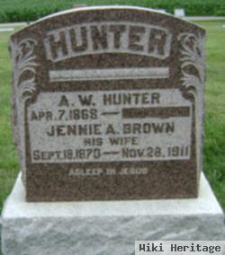 Jennie A. Brown Hunter