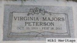 Virginia Majors Peterson