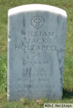 William Jack Holzapfel, Sr