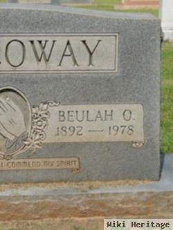 Beulah Josephine Orr Galloway