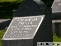 Rosa Winkler Troxler