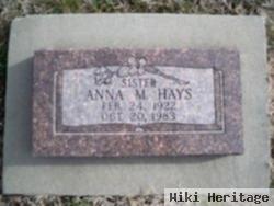 Anna M. Hays