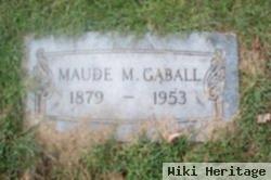 Maude M. Gaball