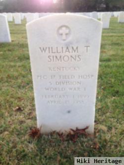 William T Simons