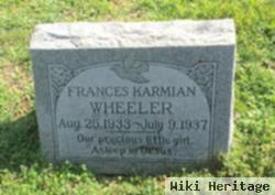 Frances Karmian Wheeler