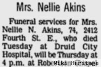 Nellie "nelmer" Harkey Akins