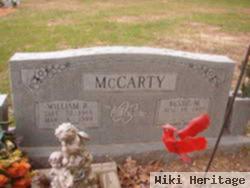 William R Mccarty