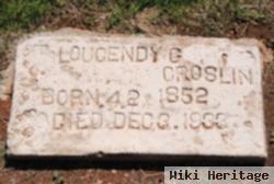 Loucendy G Croslin