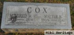 Mildred M Stout Cox