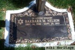 Barbara M Nelson