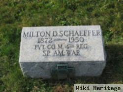 Milton D. Schaeffer