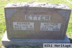 William G Etter