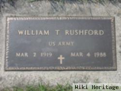 William T Rushford