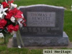 Thomas E. "tom" Hewlett