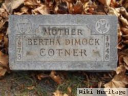 Bertha Dimock Cotner