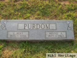 C. Bert Purdom