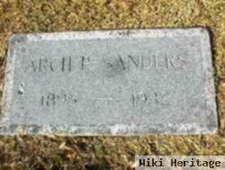 Arch P. Sanders