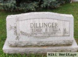 Elmer B Dillinger