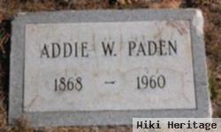 Addle W Paden