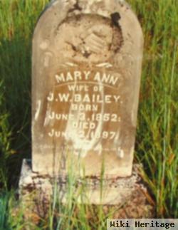 Mary Ann Wooley Bailey