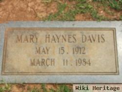 Mary Ellen Haynes Davis