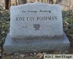 Ione Coy Rohrman