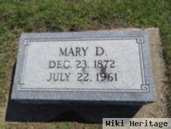 Mary D "mamie" Sayles Fox