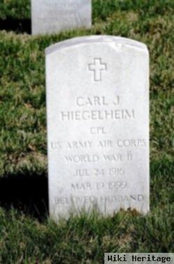 Carl J Hiegelheim