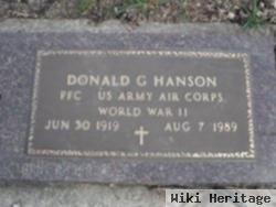 Donald George Hanson