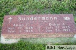 Anna T Sunderman