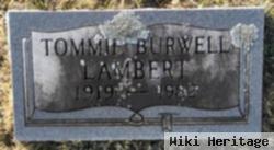 Tommie Burwell Lambert