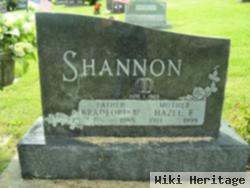 Hazel Faye Standish Shannon